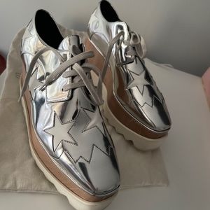 Stella McCarthy platform Derby shoe